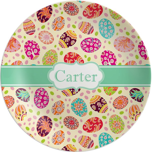 Custom Easter Eggs Melamine Plate (Personalized)