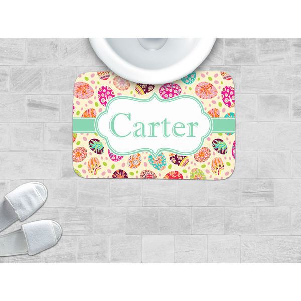 Easter Eggs Memory Foam Bath Mat - LIFESTYLE