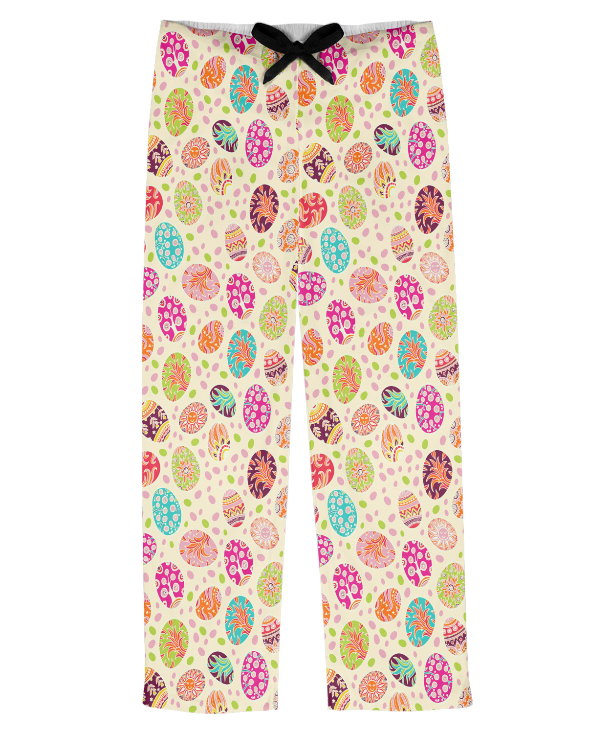 Easter Eggs Mens Pajama Pants 2XL (Personalized) YouCustomizeIt