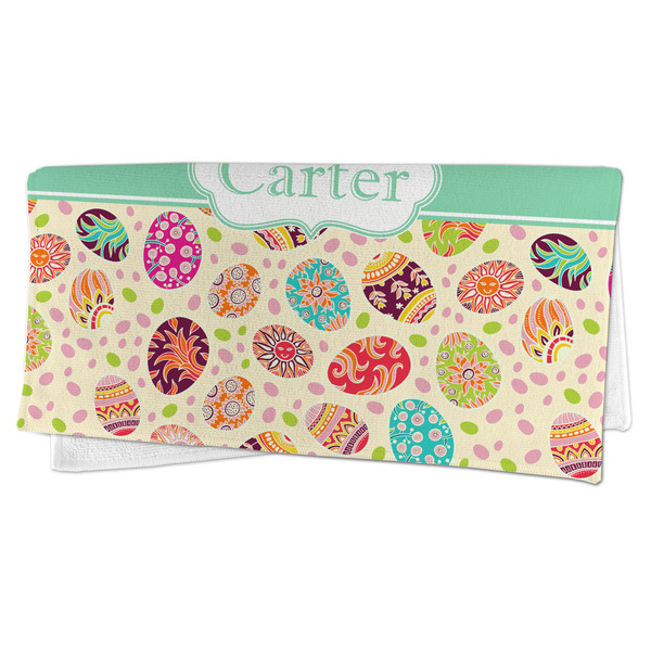 Easter Eggs Microfiber Dish Rag - FOLDED (half)