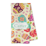Easter Eggs Kitchen Towel - Microfiber (Personalized)