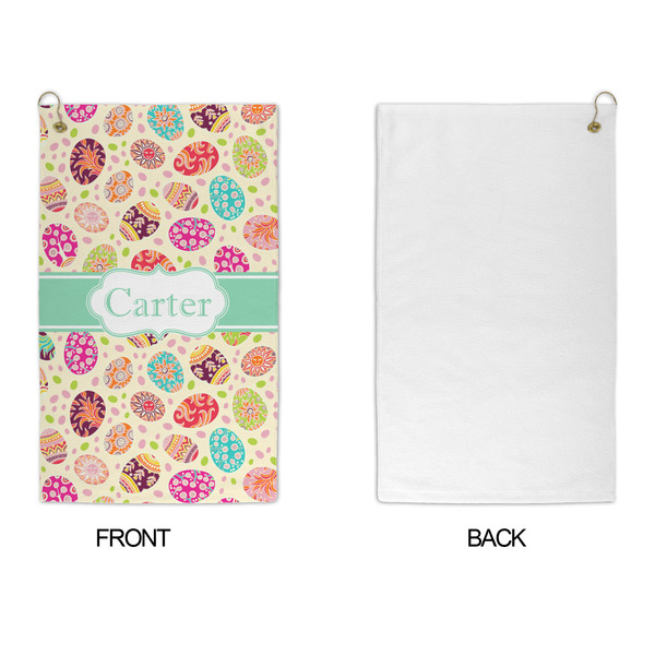 Easter Eggs Microfiber Golf Towels - APPROVAL