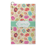 Easter Eggs Microfiber Golf Towel - Small (Personalized)