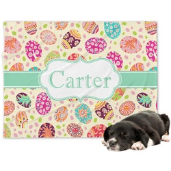 Easter Eggs Dog Blanket (Personalized)