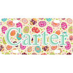 Easter Eggs Mini/Bicycle License Plate (Personalized)