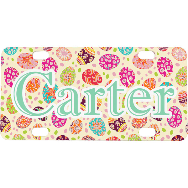 Custom Easter Eggs Mini/Bicycle License Plate (Personalized)