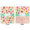 Easter Eggs Minky Blanket - 50"x60" - Double Sided - Front & Back