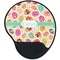 Easter Eggs Mouse Pad with Wrist Support - Main