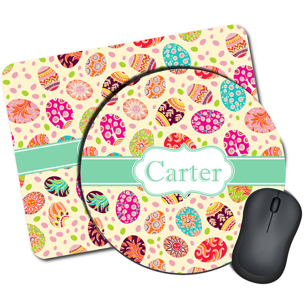Custom Easter Eggs Mouse Pad (Personalized)