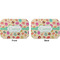 Easter Eggs Octagon Placemat - Double Print Front and Back