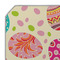 Easter Eggs Octagon Placemat - Single front (DETAIL)