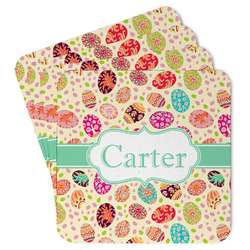 Easter Eggs Paper Coasters (Personalized)