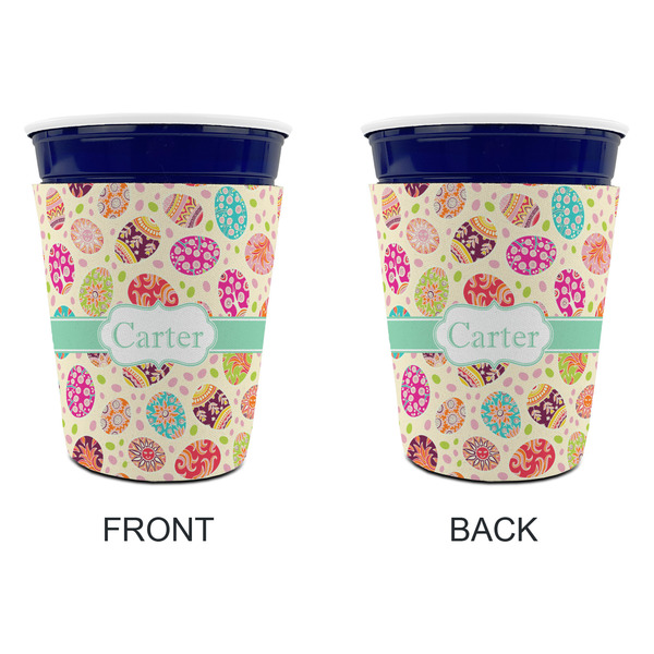 Easter Eggs Party Cup Sleeves - without bottom - Approval