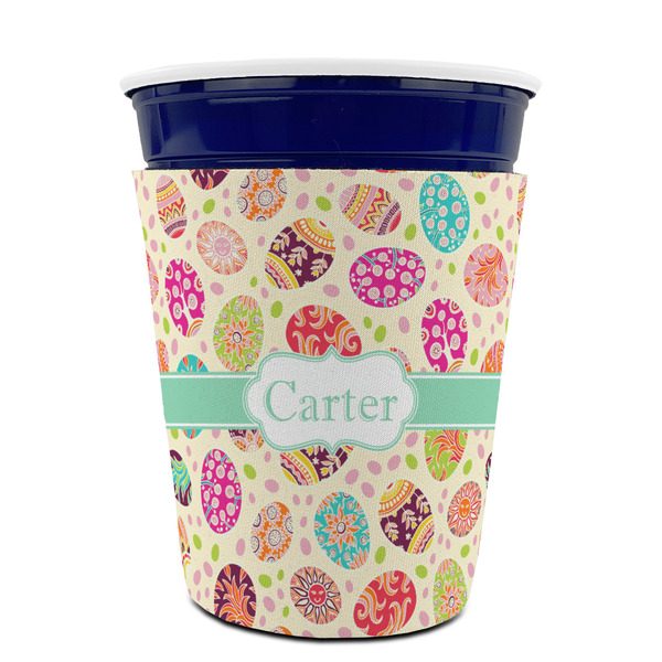 Easter Eggs Party Cup Sleeves - without bottom - FRONT (on cup)