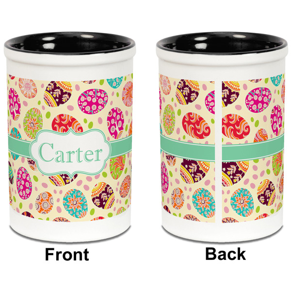 Easter Eggs Pencil Holder - Black - approval