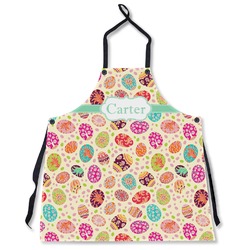 Easter Eggs Apron Without Pockets w/ Name or Text