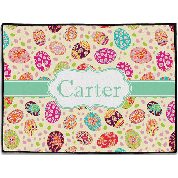 Custom Easter Eggs Door Mat (Personalized)