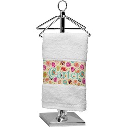 Easter Eggs Cotton Finger Tip Towel (Personalized)