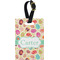 Easter Eggs Plastic Luggage Tag - Rectangular w/ Name or Text