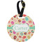 Easter Eggs Personalized Round Luggage Tag