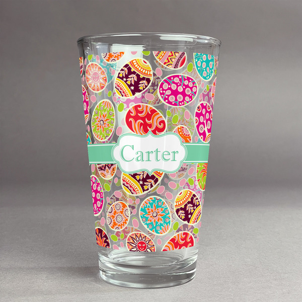 Custom Easter Eggs Pint Glass - Full Print (Personalized)