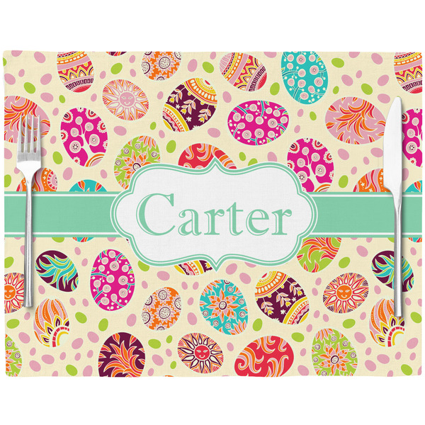 Easter Eggs Placemat with Props