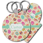 Easter Eggs Plastic Keychain (Personalized)