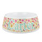 Easter Eggs Plastic Dog Bowl - Medium (Personalized)