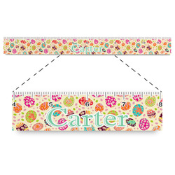 Easter Eggs Plastic Ruler - 12" (Personalized)