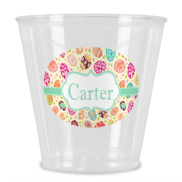Custom Easter Eggs Plastic Shot Glass (Personalized)