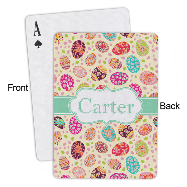 Easter Eggs Playing Cards - Approval