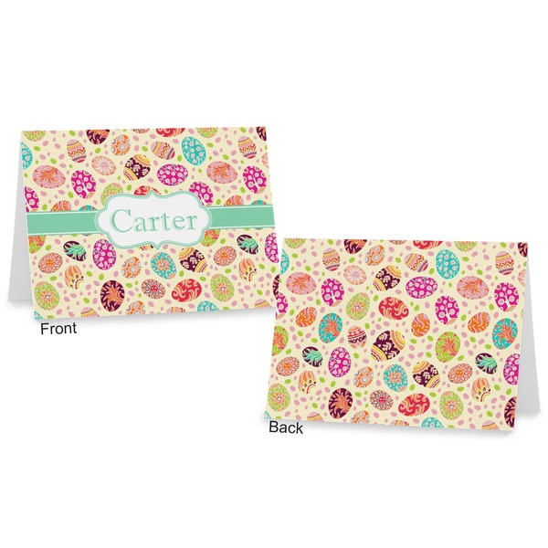 Easter Eggs Postcard - Front and Back