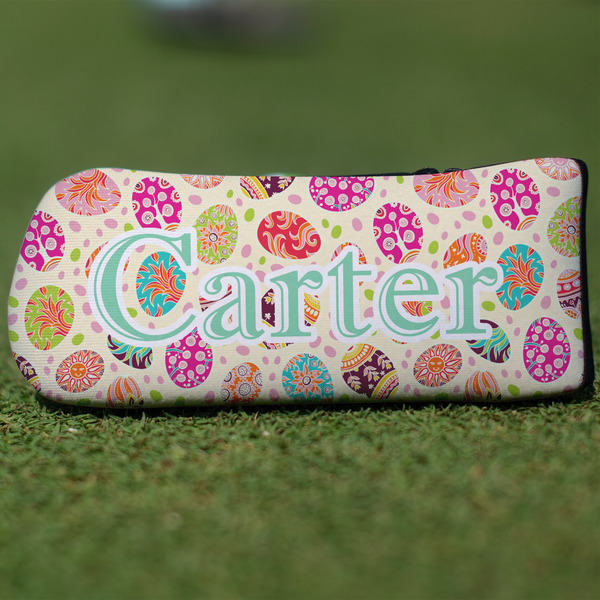 Custom Easter Eggs Blade Putter Cover (Personalized)