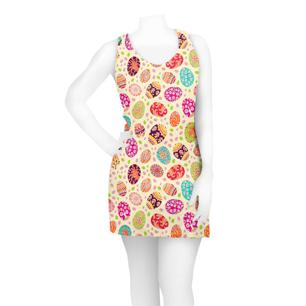 Easter Eggs Racerback Dress - On Model - Front