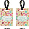 Easter Eggs Rectangle Luggage Tag (Front + Back)
