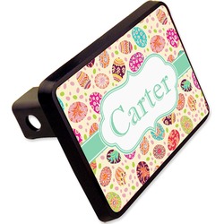 Easter Eggs Rectangular Trailer Hitch Cover - 2" (Personalized)