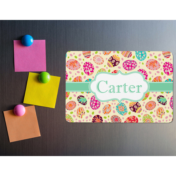 Easter Eggs Rectangular Fridge Magnet - LIFESTYLE