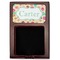 Easter Eggs Red Mahogany Sticky Note Holder - Flat