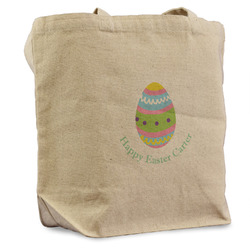 Easter Eggs Reusable Cotton Grocery Bag (Personalized)