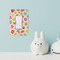 Easter Eggs Rocker Light Switch Covers - Single - IN CONTEXT