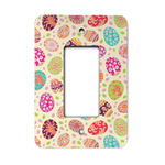 Easter Eggs Rocker Style Light Switch Cover - Single Switch