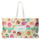 Easter Eggs Large Tote Bag with Rope Handles (Personalized)