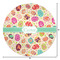 Easter Eggs Round Area Rug - Size