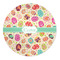 Easter Eggs Round Indoor Rug - Front/Main