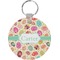 Easter Eggs Round Keychain (Personalized)