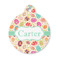 Easter Eggs Round Pet Tag