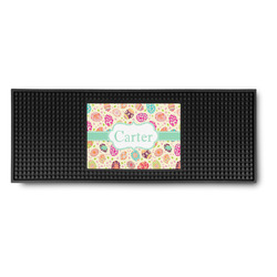 Easter Eggs Rubber Bar Mat (Personalized)