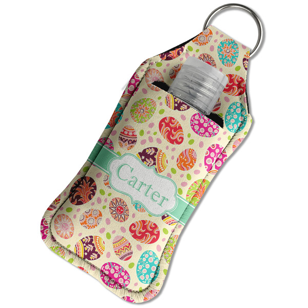Easter Eggs Sanitizer Holder Keychain - Large in Case