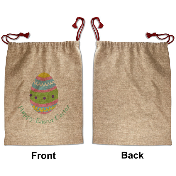 Easter Eggs Santa Bag - Approval - Front