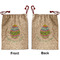 Easter Eggs Santa Sack - Front & Back (Personalized)